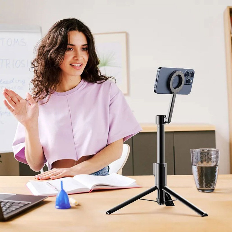Селфі-монопод Ulanzi MG-003 Magnetic Selfie Stick Pro Black (M003B)