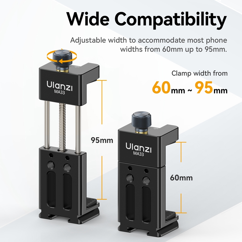 Тримач для телефону Ulanzi MA33 Phone Holder Black (M022)