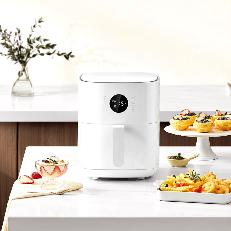 Мультипіч (аерофритюрниця) Mijia Smart Air Fryer 4,5L + (перехідник на EU розетку) (MAF06)