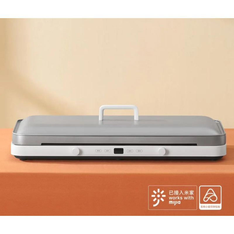Індукційна плита Xiaomi Mijia Double Port Induction Cooker + (перехідник на EU розетку) (MDCLD01ACM)