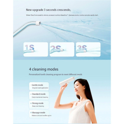 Іригатор MiJia Oral Irrigator F300 White (MEO703) Іригатор MiJia Oral Irrigator F300 White (MEO703)