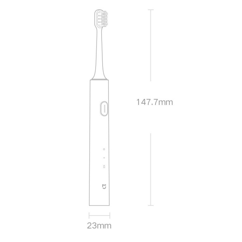 Електрична зубна щітка Xiaomi Mijia sonic electric toothbrush T200C MES606 Blue (MES606Blue)
