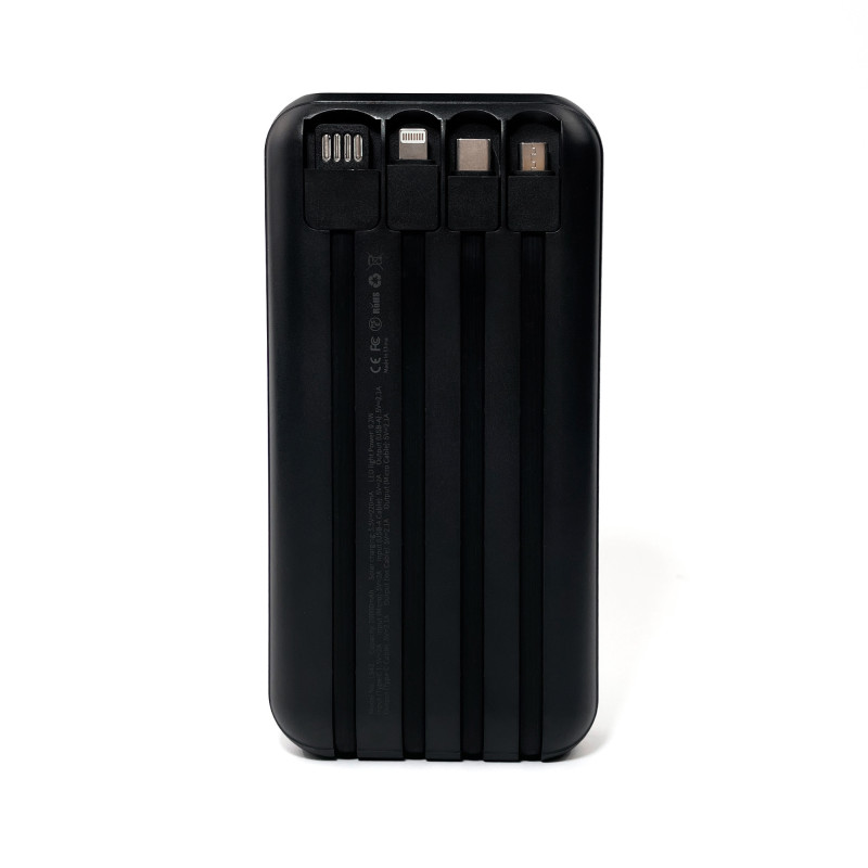 Зовнішній акумулятор Mibrand EXTREME 20000mAh solar 4 wire (MI20K/S4W)