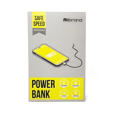 Зовнішній акумулятор Mibrand EXTREME 20000mAh solar 4 wire (MI20K/S4W)