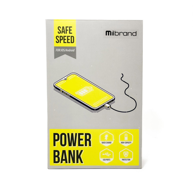 Зовнішній акумулятор Mibrand EXTREME 20000mAh solar 4 wire (MI20K/S4W)