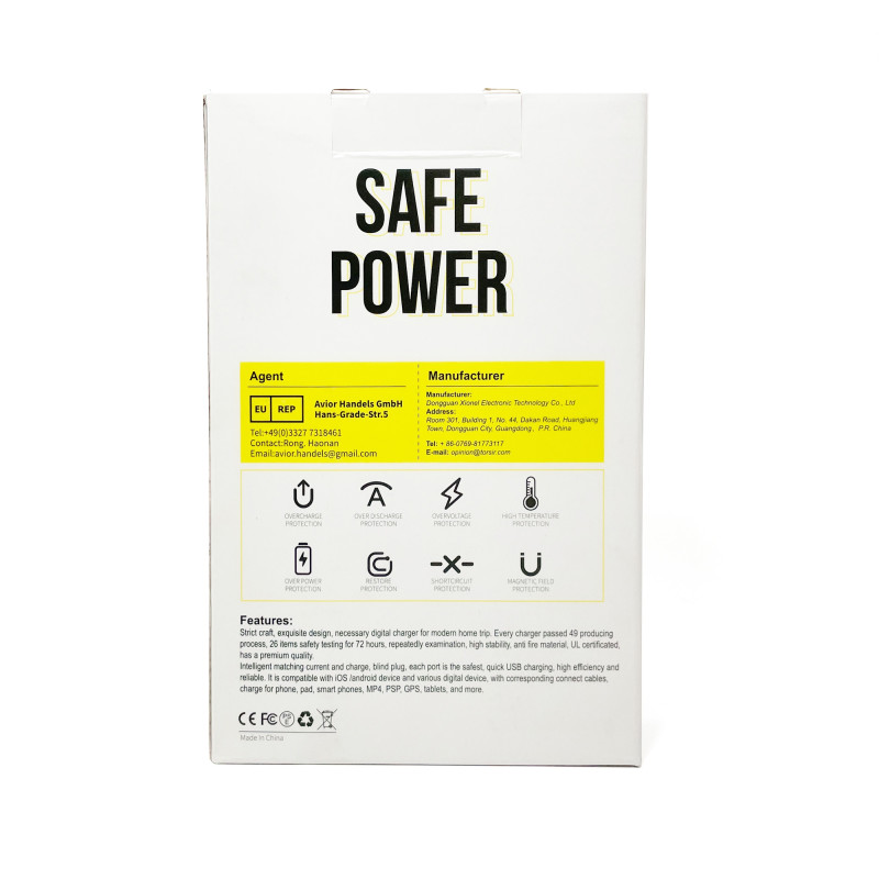 Зовнішній акумулятор Mibrand EXTREME 20000mAh solar 4 wire (MI20K/S4W)