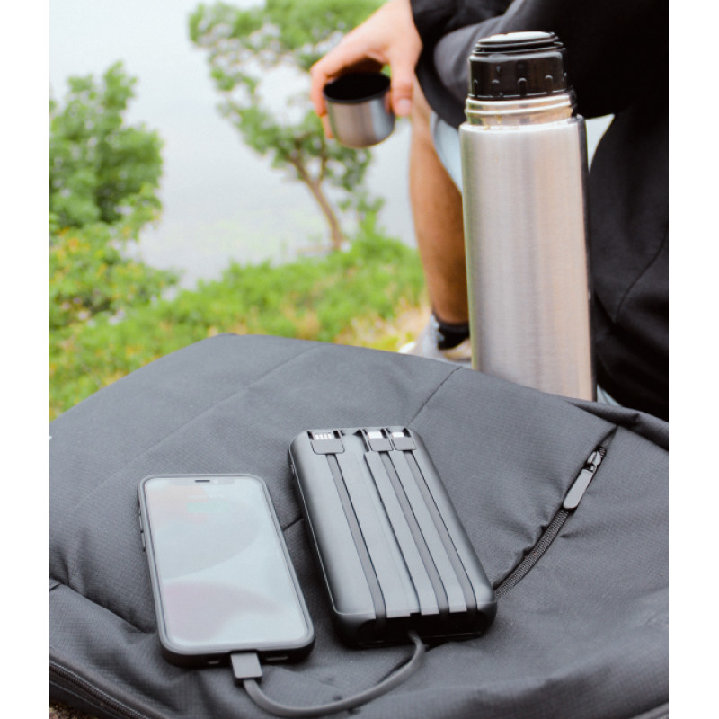 Зовнішній акумулятор Mibrand EXTREME 20000mAh solar 4 wire (MI20K/S4W)