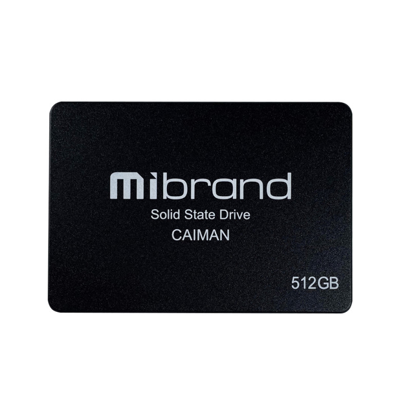 Накопичувач SSD Mibrand Caiman 512GB 2.5" 7mm SATAIII Bulk (MI2.5SSD/CA512GB)