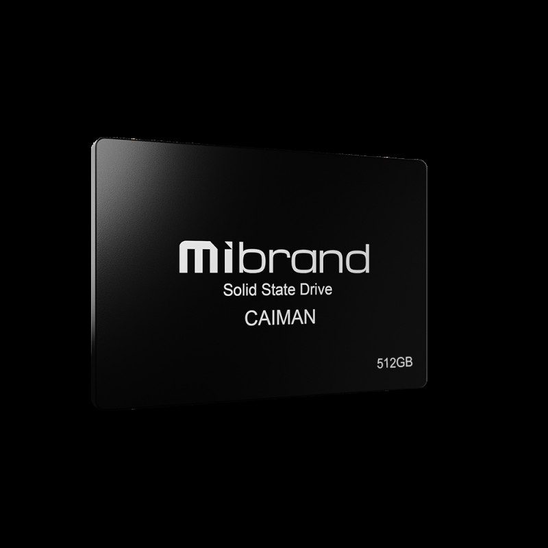 Накопичувач SSD Mibrand Caiman 512GB 2.5" 7mm SATAIII Standard (MI2.5SSD/CA512GBST)