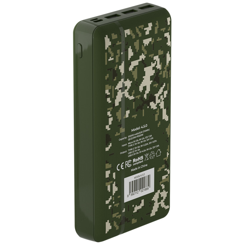 Зовнішній акумулятор Mibrand "4.5.0" 30000mAh 20W Forest spirit (MI30K/4.5.0)