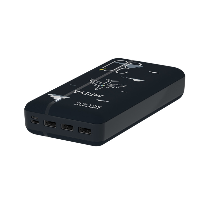Зовнішній акумулятор Mibrand Mriya 30000mAh 20W Black (MI30K/Mriya)