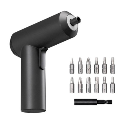 Дриль- шуруповерт Xiaomi Mijia Electric Screwdriver 3.6V Black (MJDDLSD001QW) Дриль- шуруповерт Xiaomi Mijia Electric Screwdriver 3.6V Black (MJDDLSD001QW)