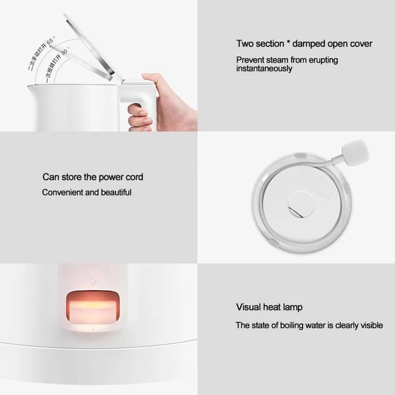 Електрочайник Xiaomi Mi Home Appliance Water Bottle N1 (Китайська вилка) (MJDSH05YM)