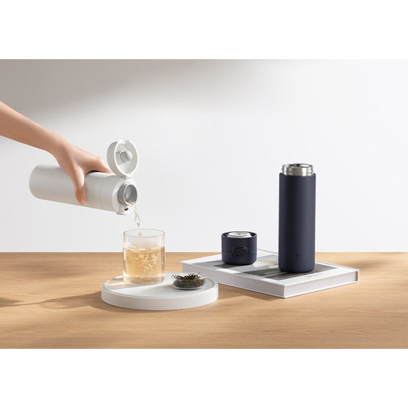 Термос Xiaomi-termo Mijia versión Flip MJTGB02PLW, 480ml (MJTGB02PLW)