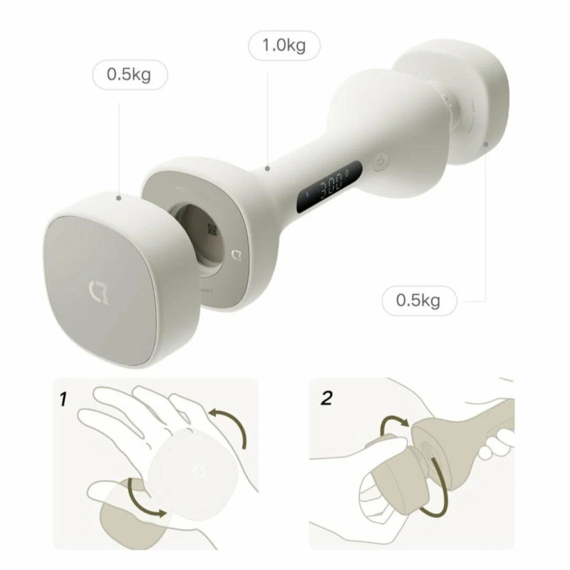 Розумні гантелі Xiaomi Mijia Intelligent Dumbbell Light Green (MJYL01YMG)