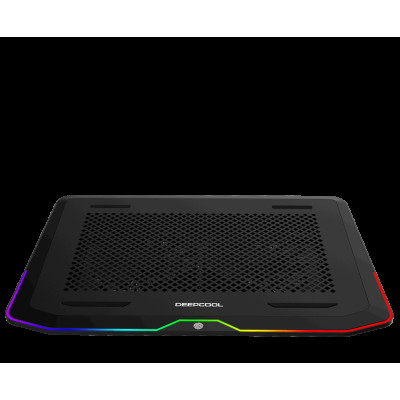Підставка для ноутбука Deepcool N80-RGB 17,3" (427х316х25) 2 cooler (N80-RGB)