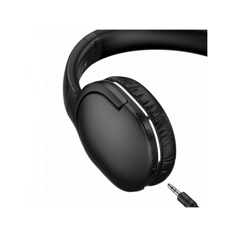Бездротові накладні навушники Baseus Encok Wireless headphone D02 Pro Black (2022 Edition) (NGTD010301)