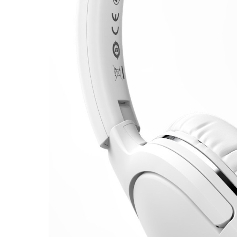 Бездротові накладні навушники Baseus Encok Wireless headphone D02 Pro White (NGTD010302)