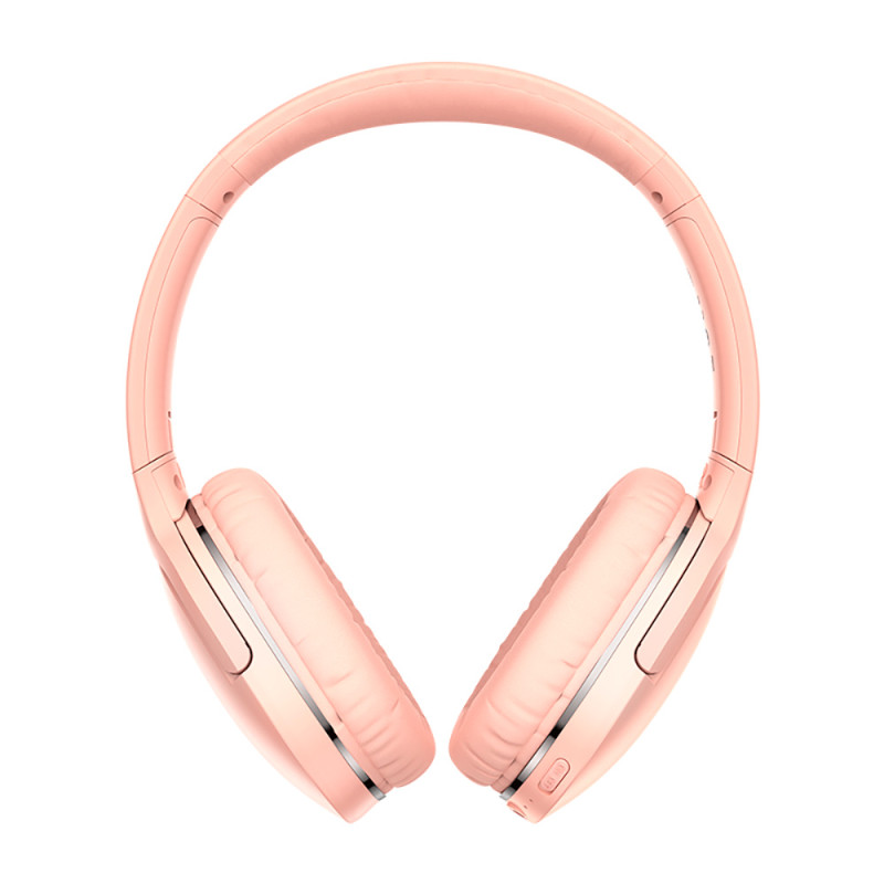 Бездротові накладні навушники Baseus Encok Wireless headphone D02 Pro Pink (NGTD010304)