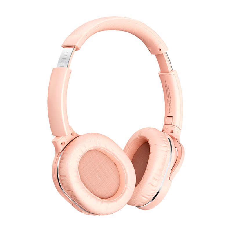 Бездротові накладні навушники Baseus Encok Wireless headphone D02 Pro Pink (NGTD010304)