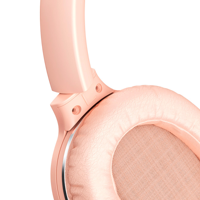 Бездротові накладні навушники Baseus Encok Wireless headphone D02 Pro Pink (NGTD010304)