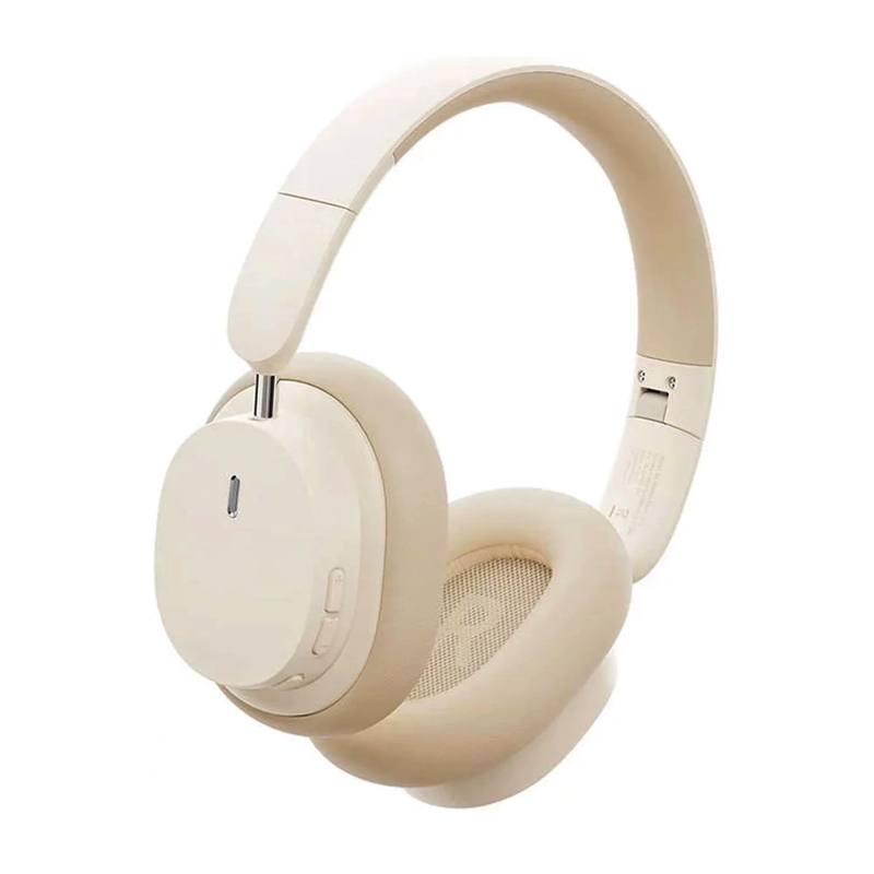 Бездротові накладні навушники Baseus Bowie D05 Wireless Headphones Creamy-white (NGTD020202)