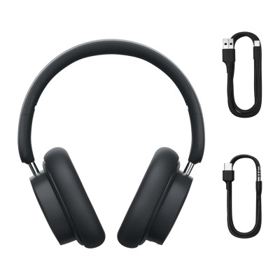 Бездротові накладні навушники Baseus Bowie D05 Wireless Headphones Grey (NGTD020213) Бездротові накладні навушники Baseus Bowie D05 Wireless Headphones Grey (NGTD020213)