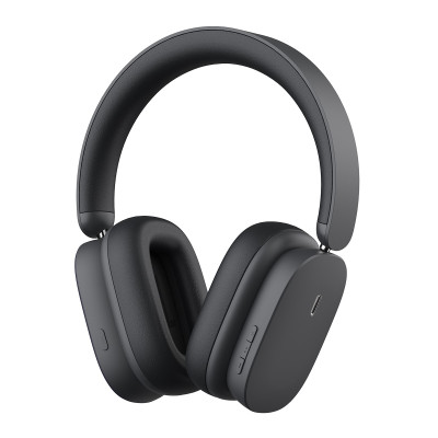 Бездротові накладні навушники Baseus Bowie H1 Noise-Cancellation Wireless Headphones Grey (NGTW230213) Бездротові накладні навушники Baseus Bowie H1 Noise-Cancellation Wireless Headphones Grey (NGTW230213)