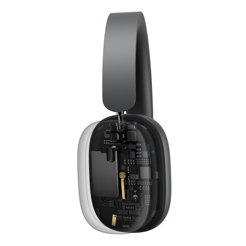 Бездротові накладні навушники Baseus Bowie H1 Noise-Cancellation Wireless Headphones Grey (NGTW230213)