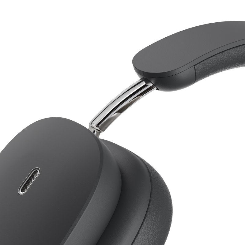 Бездротові накладні навушники Baseus Bowie H1 Noise-Cancellation Wireless Headphones Grey (NGTW230213)
