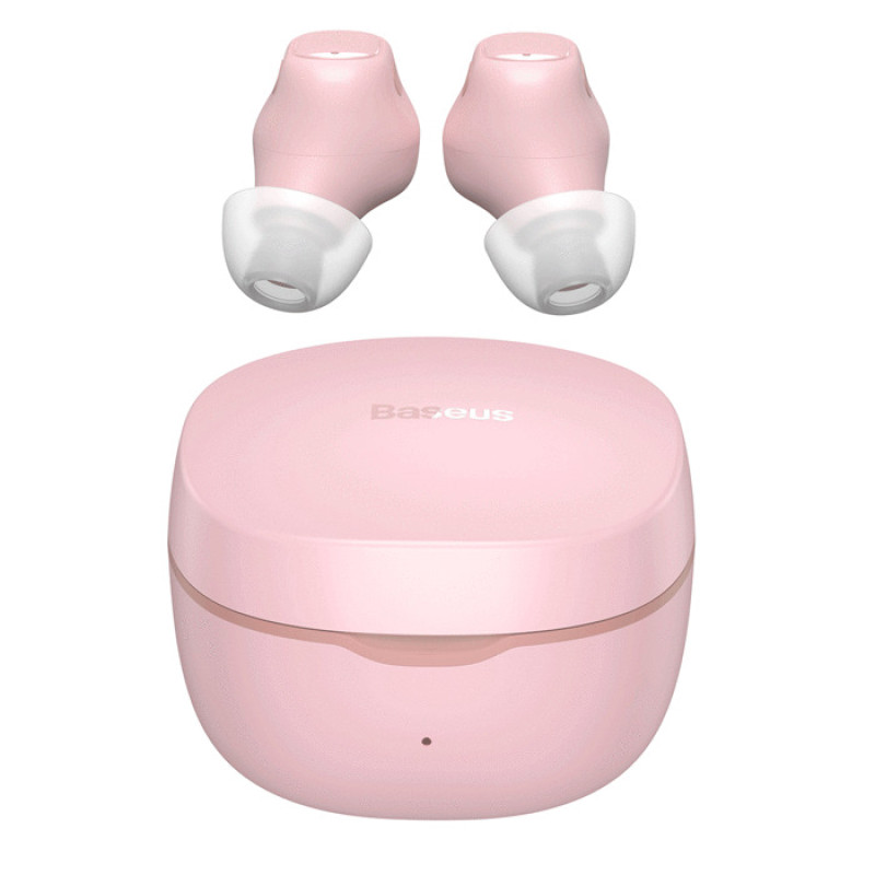 Бездротові навушники Baseus Encok True Wireless Earphones WM01 Pink (NGTW240004)