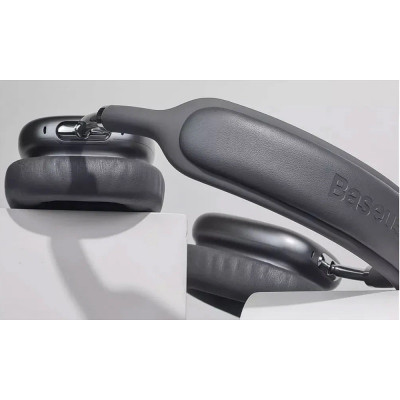 Бездротові накладні навушники Baseus Bowie H2 Noise-Cancelling Wireless Headphone Grey (NGTW260013) Бездротові накладні навушники Baseus Bowie H2 Noise-Cancelling Wireless Headphone Grey (NGTW260013)