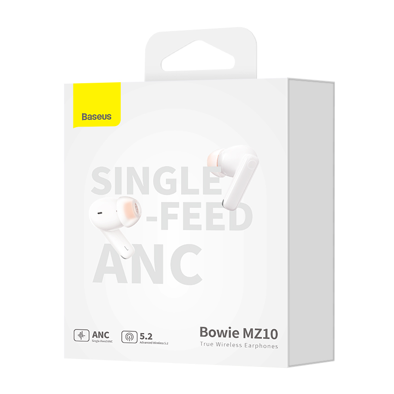 Бездротові навушники Baseus Bowie MZ10 True Wireless Earphones White (NGTW340102)