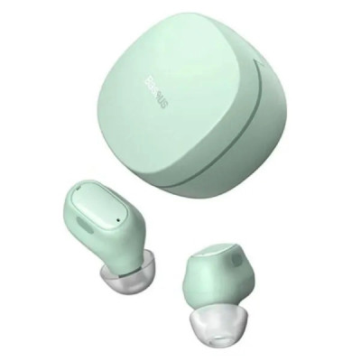 Бездротові навушники Baseus Bowie WM01 True Wireless Earphones Green (NGTW370006)