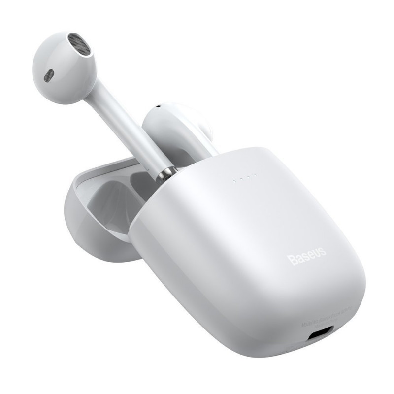 Бездротові навушники Baseus Encok True Wireless Earphones W04 White (NGW04-02)