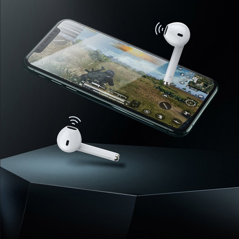 Бездротові навушники Baseus Encok True Wireless Earphones W04 White (NGW04-02)