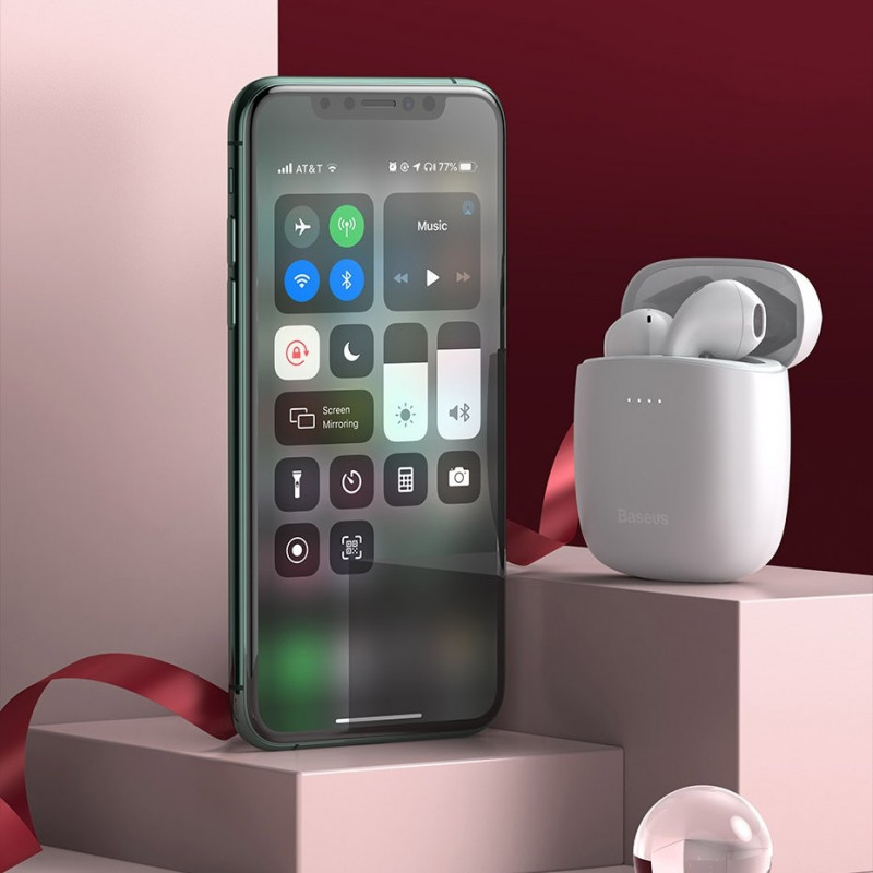 Бездротові навушники Baseus Encok True Wireless Earphones W04 White (NGW04-02)