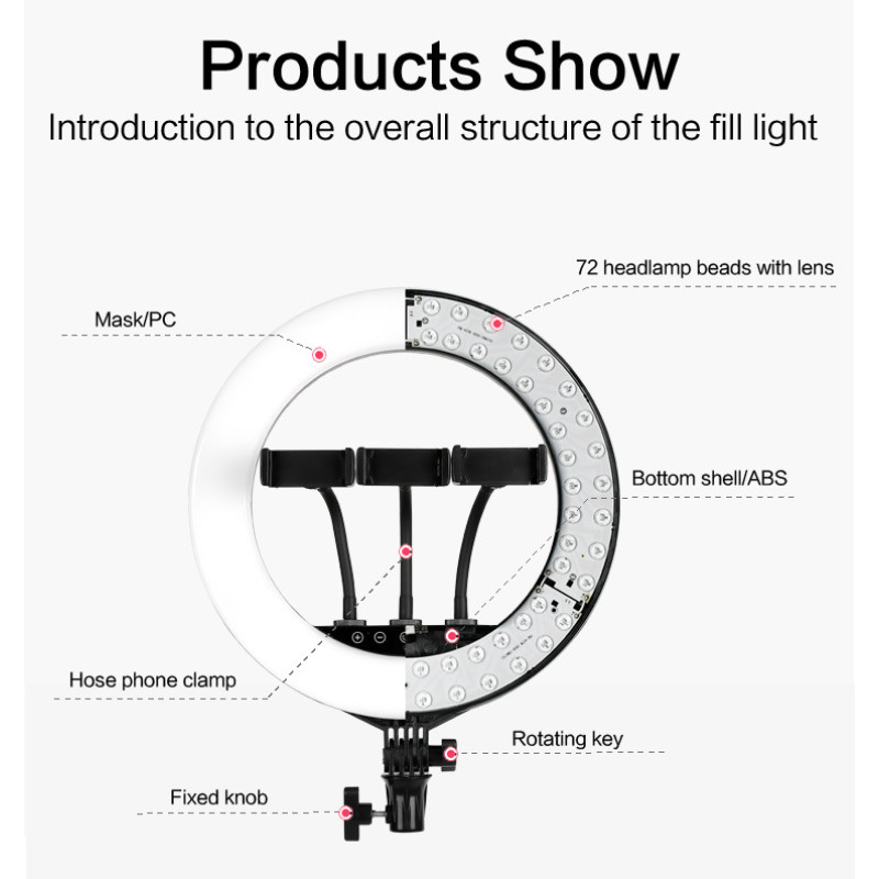 Кільцева лампа NNM-45 (45см) (NNM45)