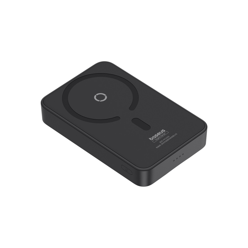Зовнішній акумулятор Baseus MagPro Magnetic Bracket Wireless Fast-Charging Power Bank 5000mAh 20W Stellar White(with Simply Series Charging Cable Type (P10064101223-00)
