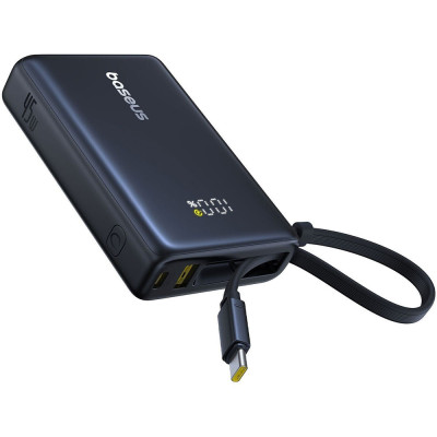 Зовнішній акумулятор Baseus PicoGo Digital Display Power Bank 10000mAh 45W Cosmic Black (P10076803123-00) Зовнішній акумулятор Baseus PicoGo Digital Display Power Bank 10000mAh 45W Cosmic Black (P10076803123-00)