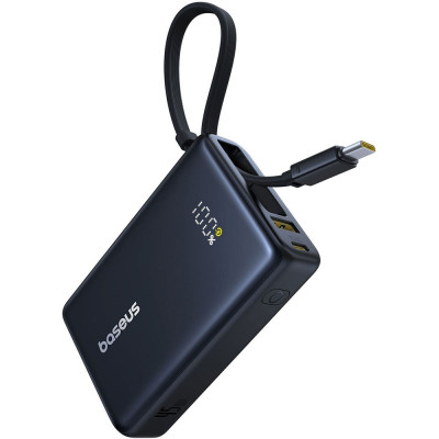 Зовнішній акумулятор Baseus PicoGo Digital Display Power Bank 10000mAh 45W Cosmic Black (P10076803123-00) Зовнішній акумулятор Baseus PicoGo Digital Display Power Bank 10000mAh 45W Cosmic Black (P10076803123-00)