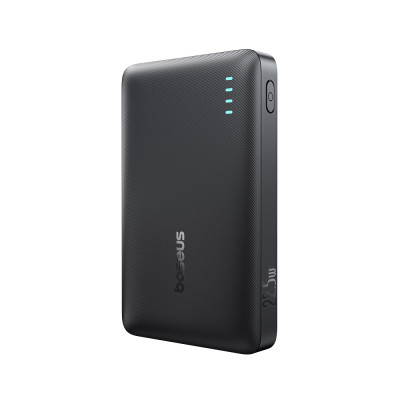 Зовнішній акумулятор Baseus EnerFill FP21 Power Bank 10000mAh 22.5W Cosmic Black (Includes Simple Type-C to Type-C Cable 20V/3A 30cm Black) (P1008210D123-00)