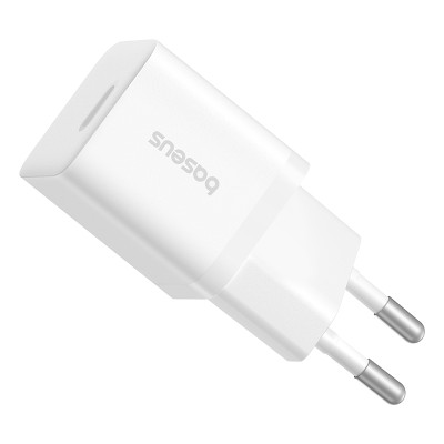 Мережевий зарядний пристрій з кабелем Baseus GaN5 Fast Charger (mini) 1C 25W EU Moon White (with: Fast Charging Data Cable Type-C) (P10110909213-01) Мережевий зарядний пристрій з кабелем Baseus GaN5 Fast Charger (mini) 1C 25W EU Moon White (with: Fast Charging Data Cable Type-C) (P10110909213-01)