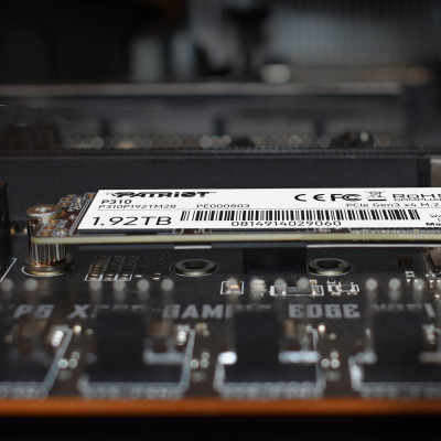 Накопичувач SSD M.2 Patriot P310 1920GB NVMe 2280 PCIe 3.0x4 3D NAND TLC (P310P192TM28) Накопичувач SSD M.2 Patriot P310 1920GB NVMe 2280 PCIe 3.0x4 3D NAND TLC (P310P192TM28)
