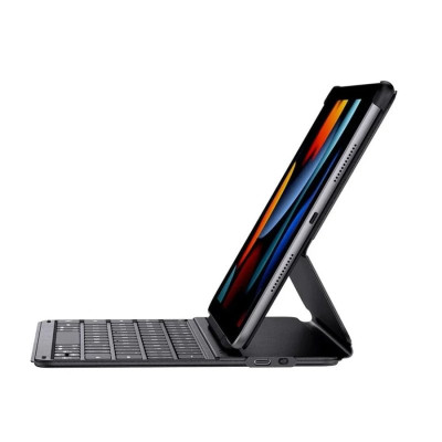 Клавіатура Baseus Brilliance Series Magnetic Keyboard Case for Pad (2019/2020/2021) 10.2″ Cluster Black (with Simple Series Type-C Cable) (P40112602111-01)