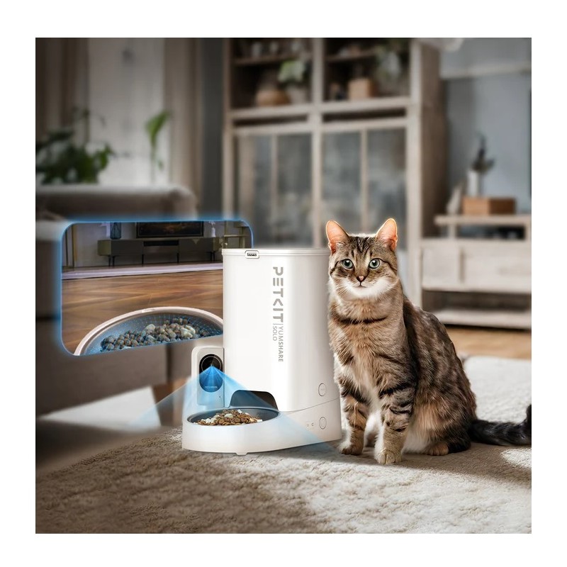 Смарт годівниця PETKIT - Yumshare Solo With Camera Smart Pet Feeder (P571)