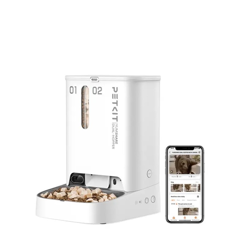 Смарт годівниця PETKIT Yumshare Dual-Hopper with Camera (P591)