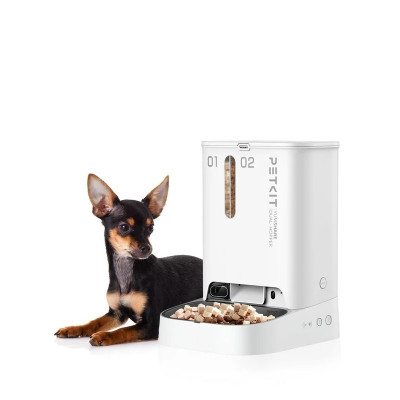 Смарт годівниця PETKIT Yumshare Dual-Hopper with Camera (P591) Смарт годівниця PETKIT Yumshare Dual-Hopper with Camera (P591)