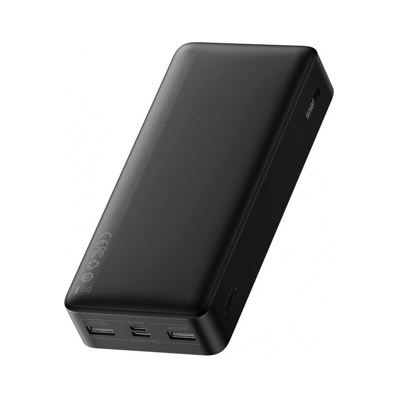 Зовнішній акумулятор Baseus Bipow Digital Display Power Bank 20000mAh 15W Black (PPBD050101)