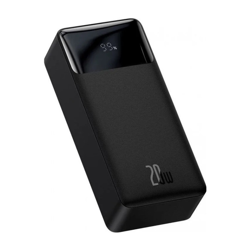 Зовнішній акумулятор Baseus Bipow Digital Display Power bank 30000mAh 20W Black (PPBD050401)